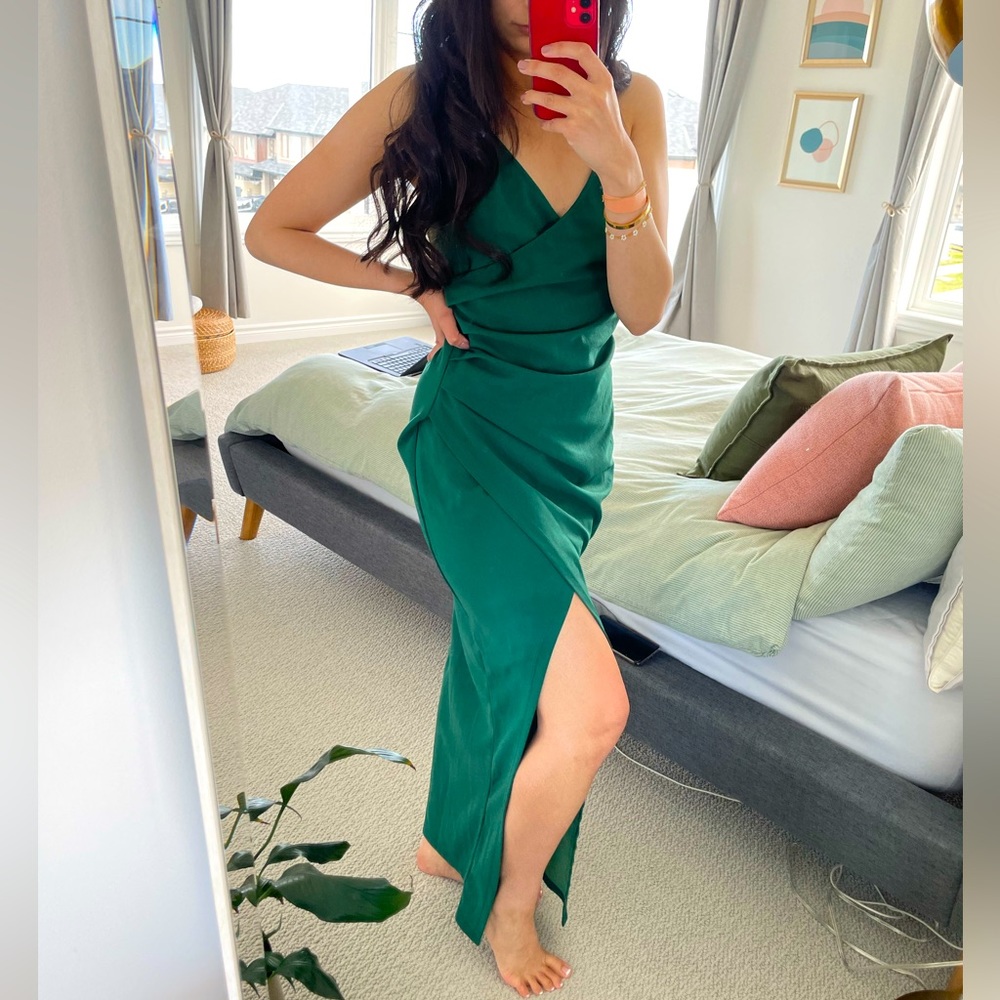 SOLD - SHEIN Petite Floor Length Dress